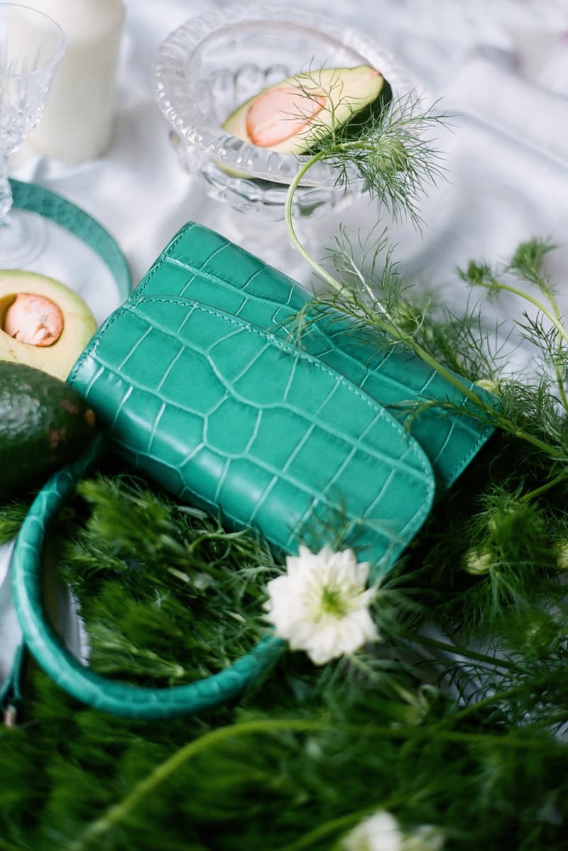 by far hbxwm collaboration rachel mini bags hot pink emerald green handbags