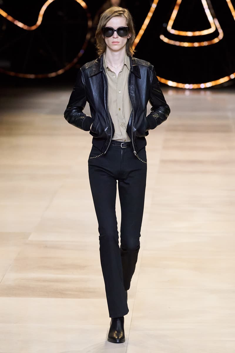 CELINE Fall/Winter 2020 Runway Collection Show Paris Fashion Week Hedi Slimane