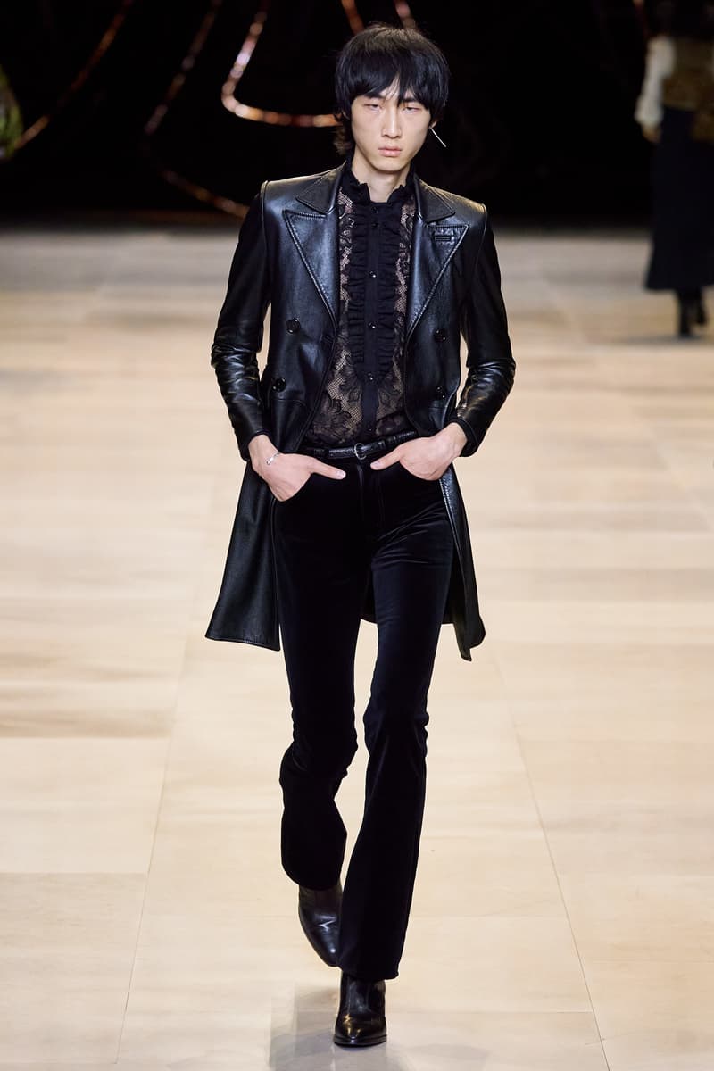 CELINE Fall/Winter 2020 Runway Collection Show Paris Fashion Week Hedi Slimane