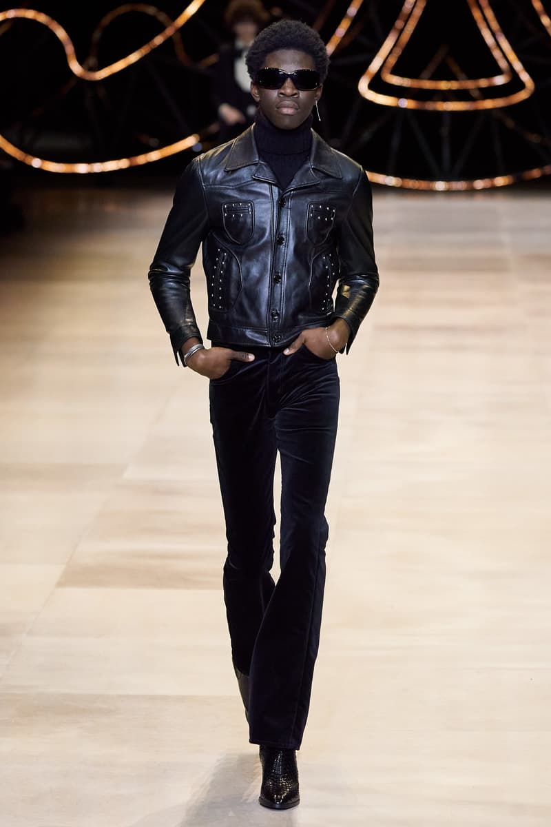 CELINE Fall/Winter 2020 Runway Collection Show Paris Fashion Week Hedi Slimane