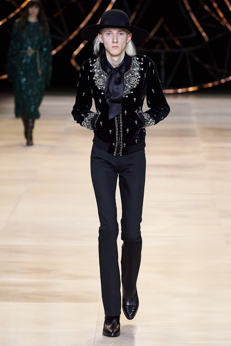 CELINE Fall/Winter 2020 Runway Collection Show Paris Fashion Week Hedi Slimane