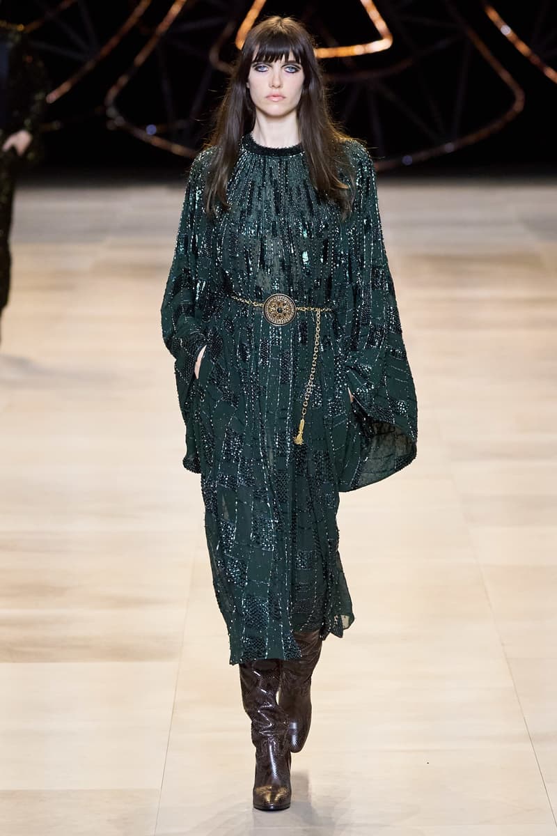 CELINE Fall/Winter 2020 Runway Collection Show Paris Fashion Week Hedi Slimane