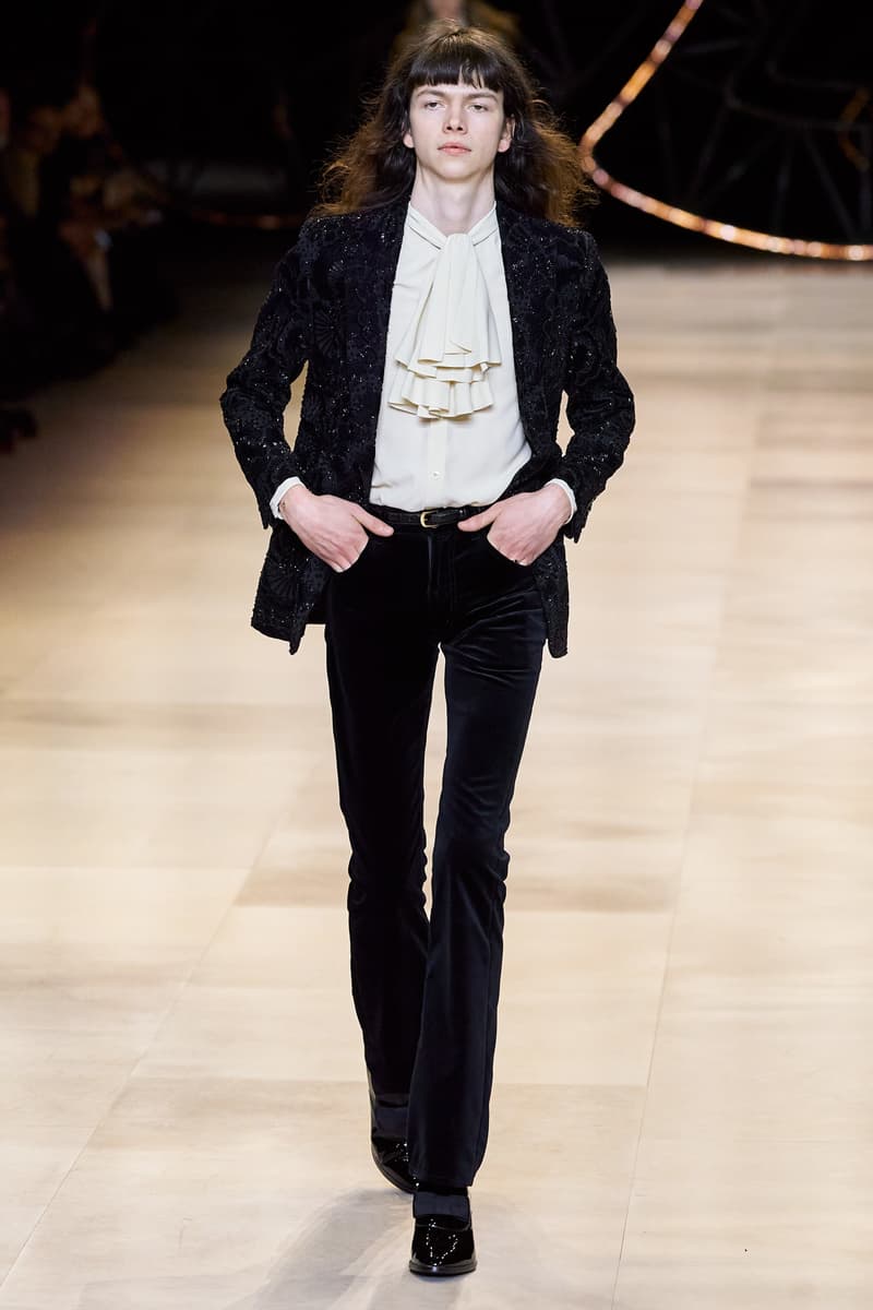 CELINE Fall/Winter 2020 Runway Collection Show Paris Fashion Week Hedi Slimane