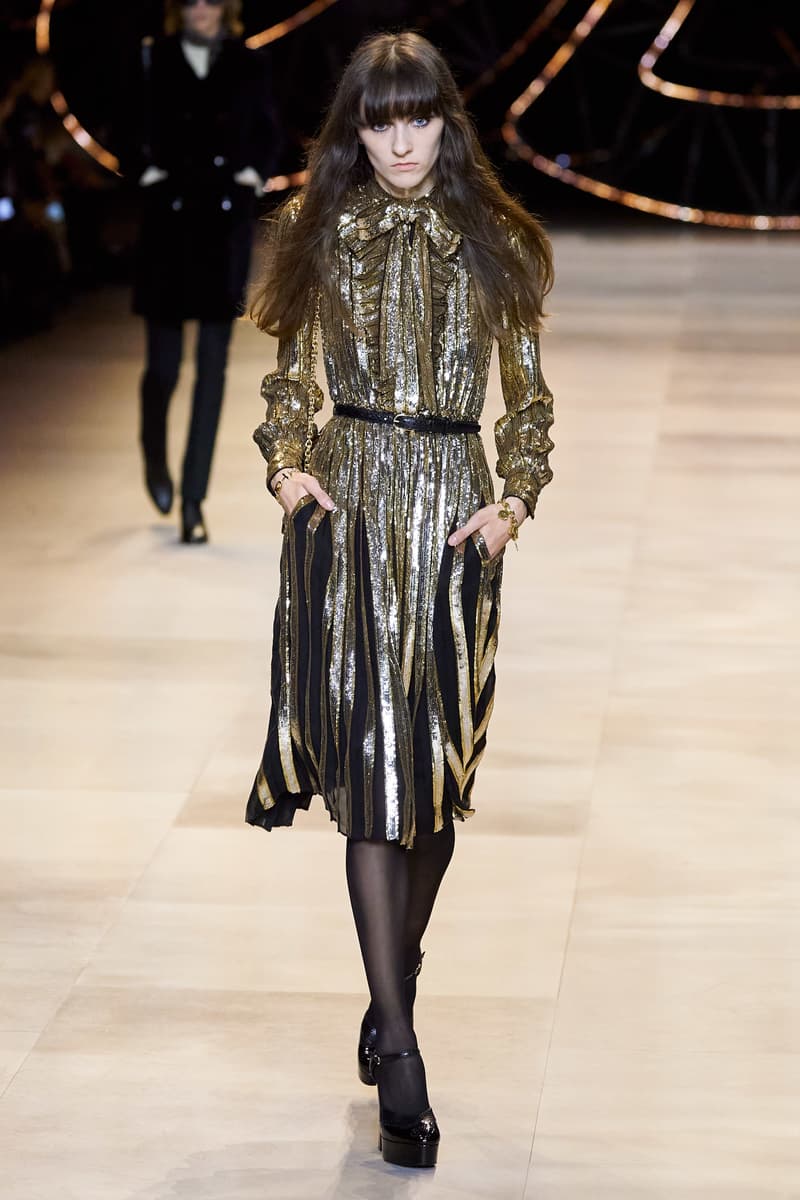 CELINE Fall/Winter 2020 Runway Collection Show Paris Fashion Week Hedi Slimane