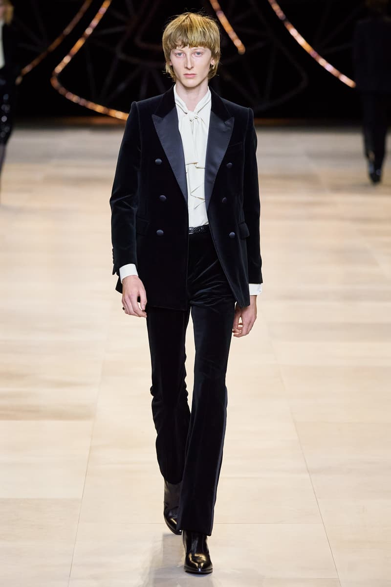 CELINE Fall/Winter 2020 Runway Collection Show Paris Fashion Week Hedi Slimane