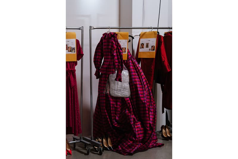 christopher john rogers fall winter new york fashion week nyfw collection backstage makeup hair
