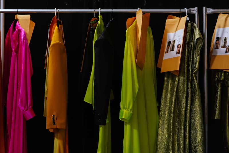 christopher john rogers fall winter new york fashion week nyfw collection backstage makeup hair