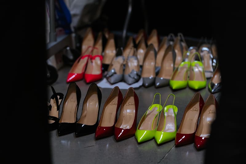christopher john rogers fall winter new york fashion week nyfw collection backstage makeup hair