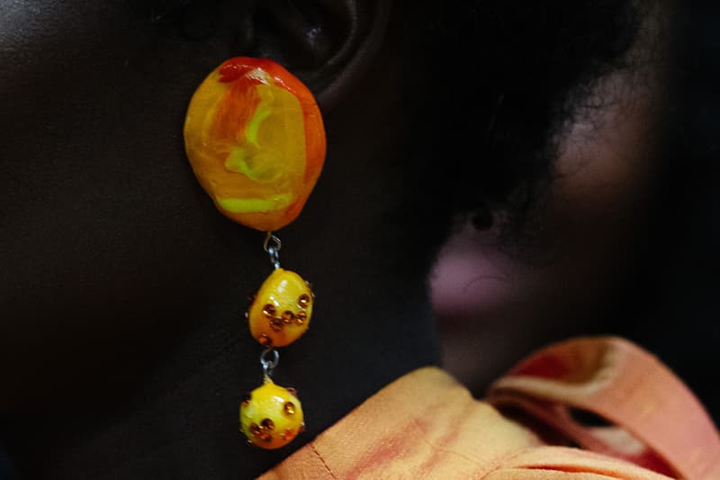 christopher john rogers fall winter new york fashion week nyfw collection backstage makeup hair
