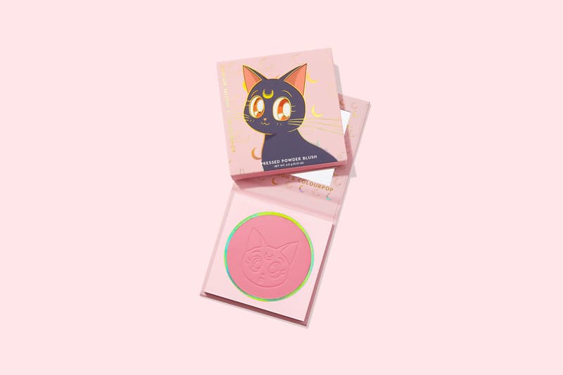 colourpop sailor moon collaboration eyeshadows lipsticks blushes makeup beauty cosmetics glitter pink