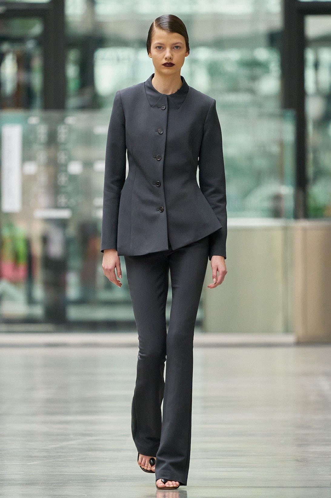coperni sebastien meyer arnaud vaillant paris fashion week fall winter collection suit grey black