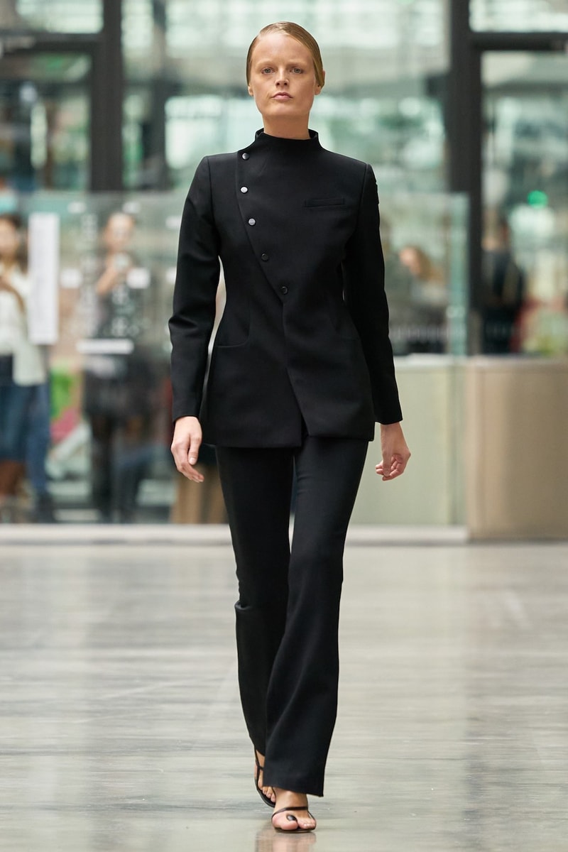 coperni sebastien meyer arnaud vaillant paris fashion week fall winter collection black jacket pants