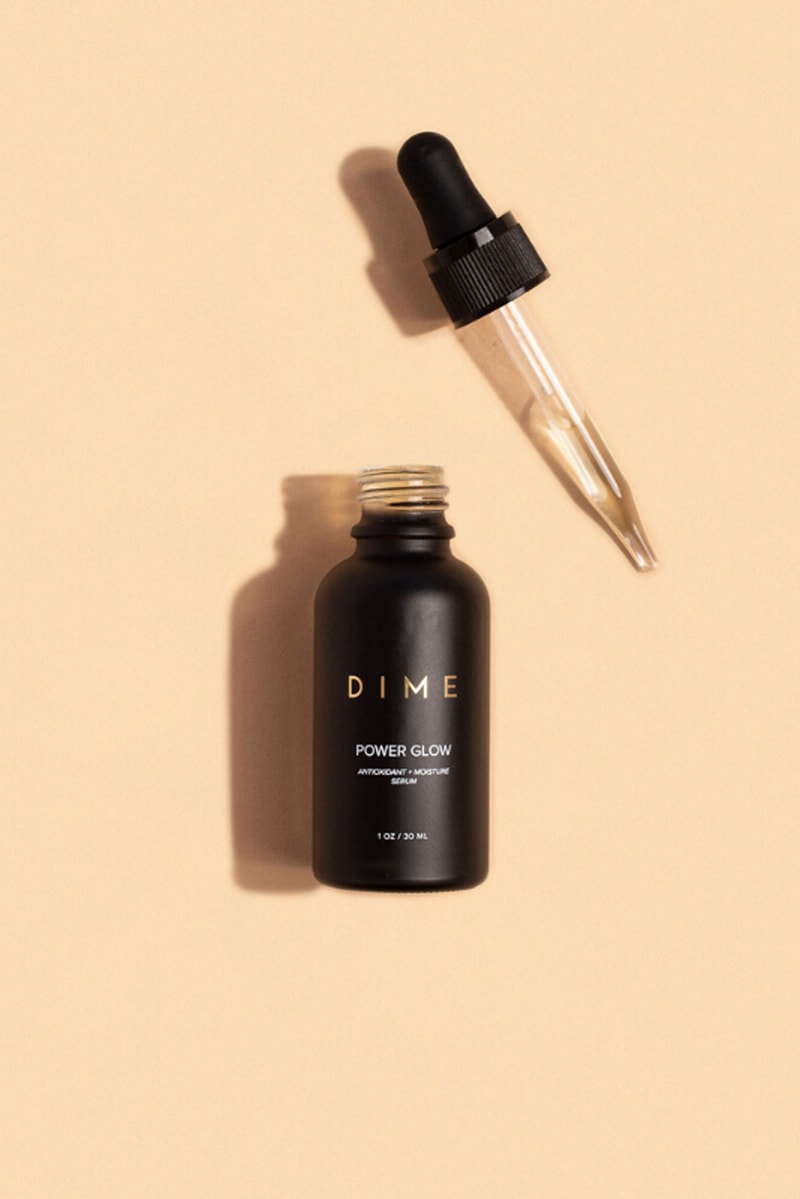 dime beauty clean sustainable luxury skincare line glow serum
