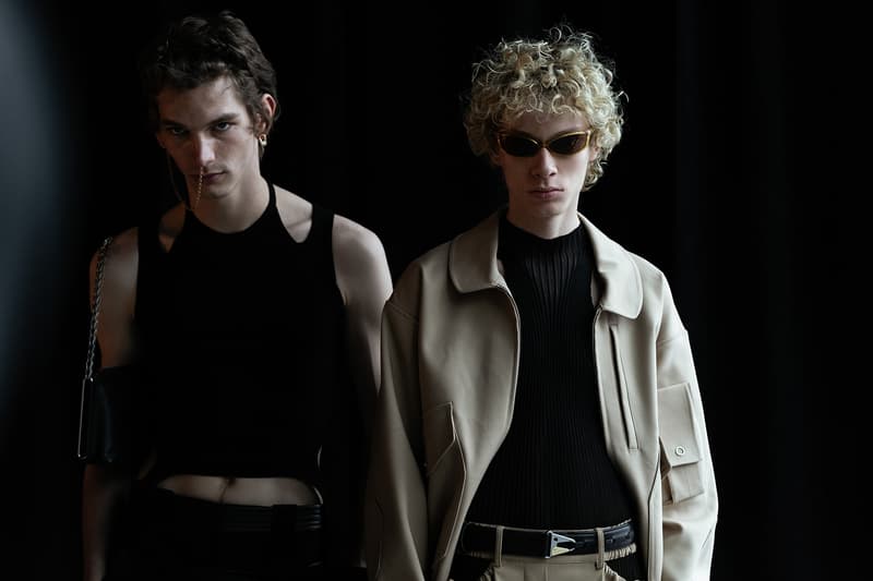 dion lee new york fashion week nyfw fall winter collection backstage makeup hair