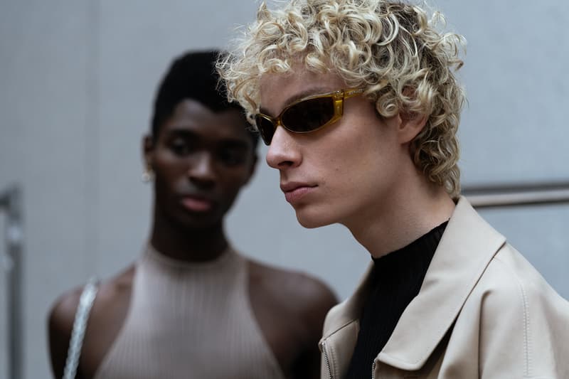 dion lee new york fashion week nyfw fall winter collection backstage makeup hair
