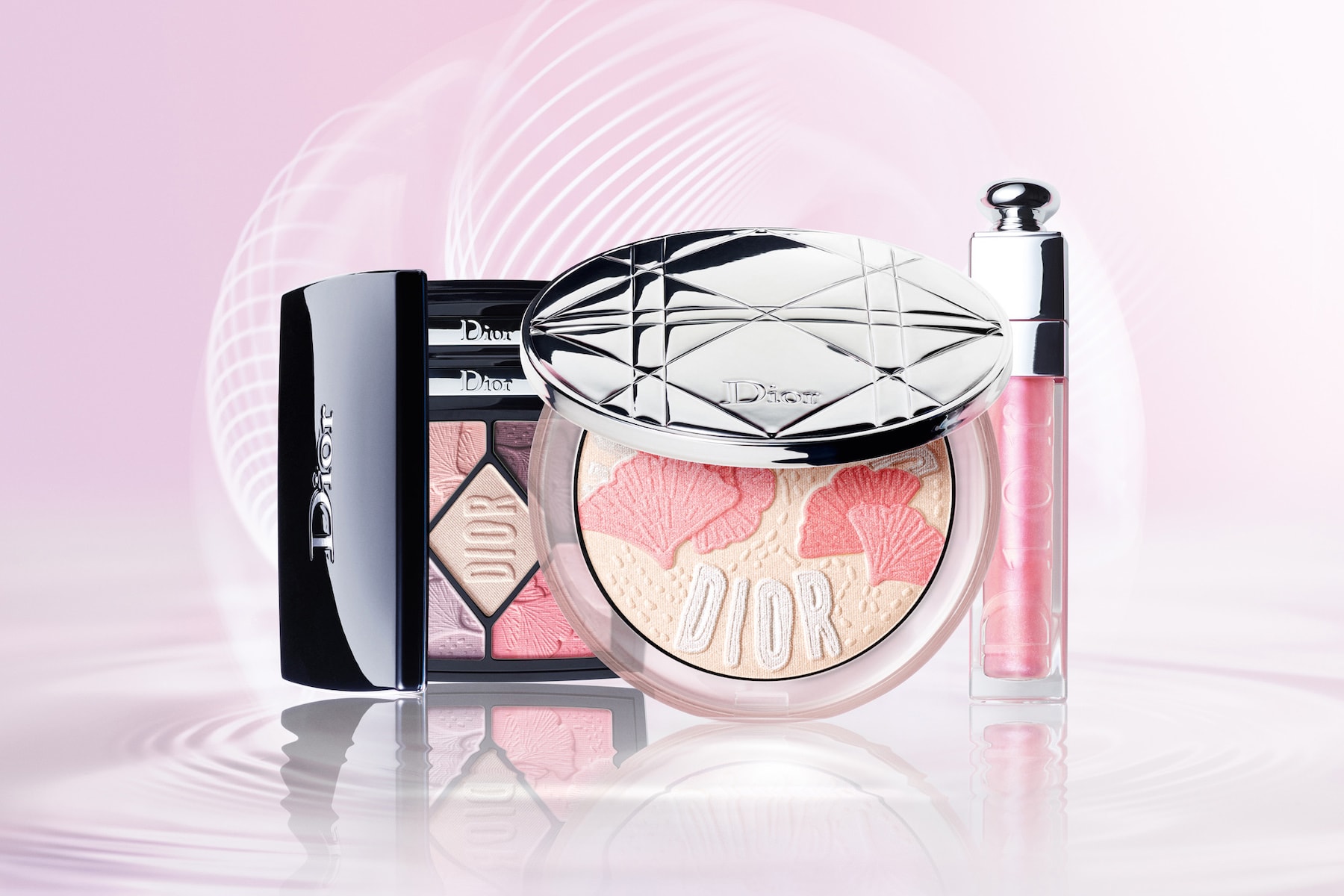 Dior Makeup Diorsnow Beauty Collection Lipgloss Eyeshadow Palette Blush Highlight 