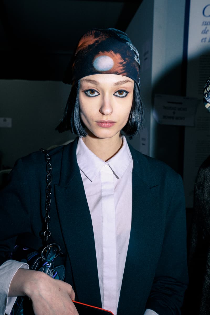 Dior Fall/Winter 2020 Collection Backstage Beauty Maria Grazia Chiuri Behind the Scenes Paris Fashion Week