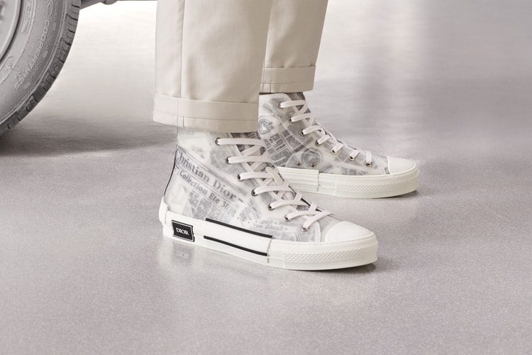 The Newspaper Print Returns for Kim Jones' Dior Men's Summer 2020 Collection