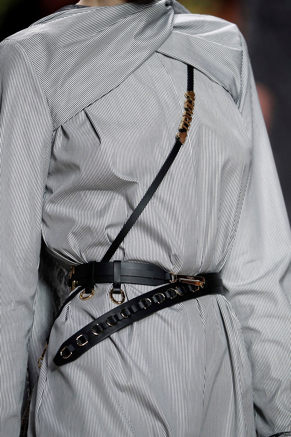 Fendi Fall/Winter 2020 Collection Bags Accessories Chaos Harness Belt