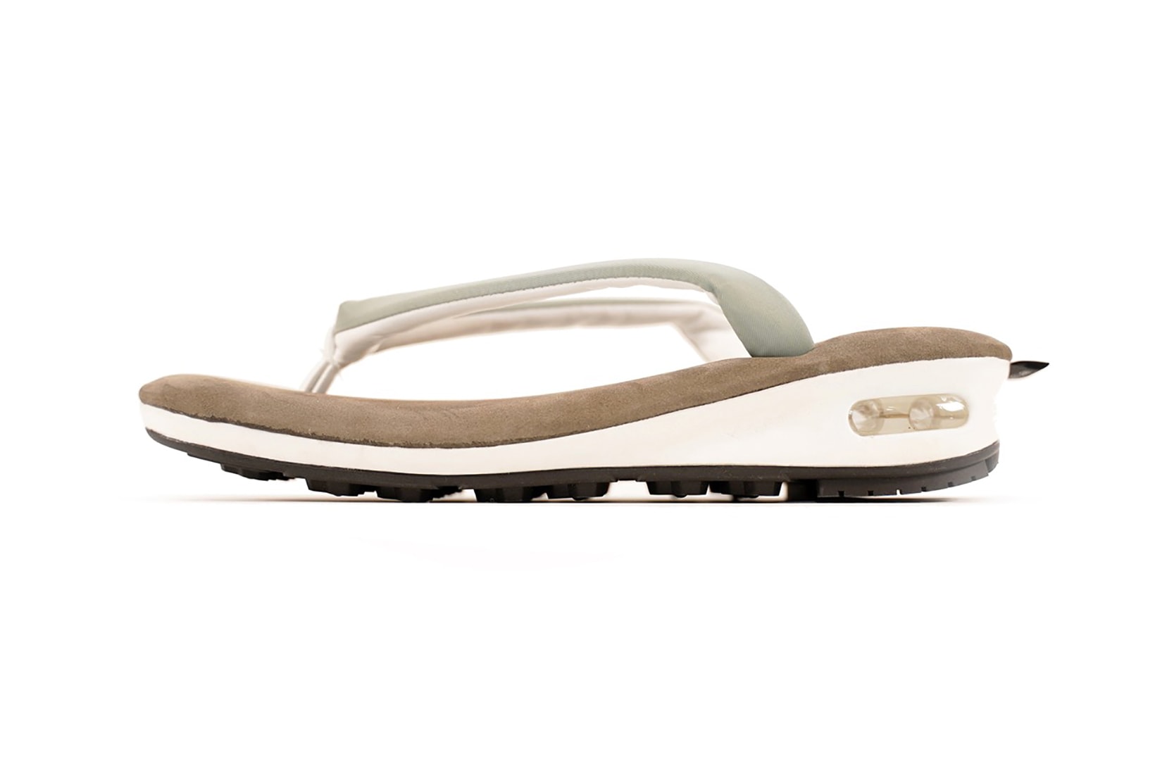 goyemon unda dan collaboration slides sandals brown white grey shoes footwear