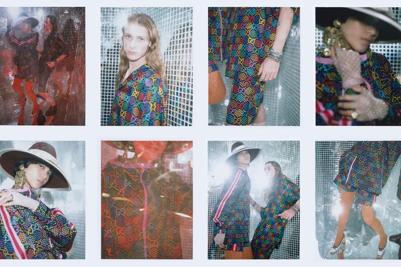 Gucci chicago nba all-star weekend pop-up location gg basketball psychedelic alessadro michele