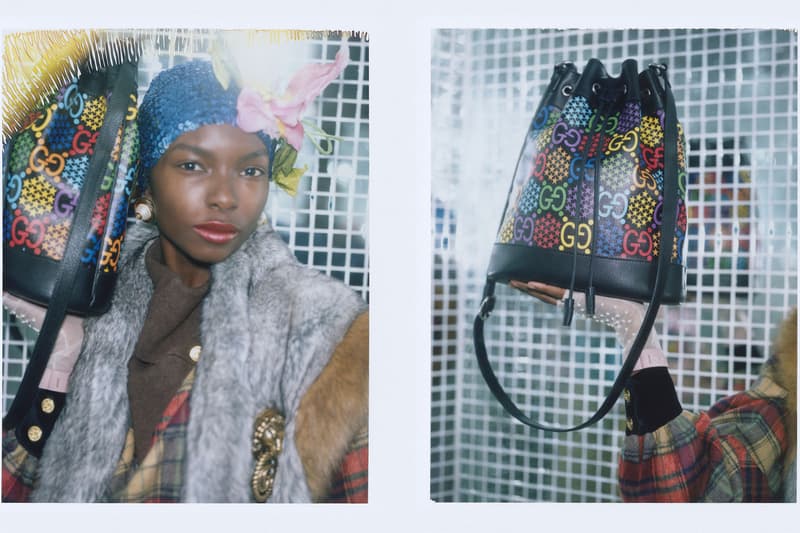 Gucci chicago nba all-star weekend pop-up location gg basketball psychedelic alessadro michele