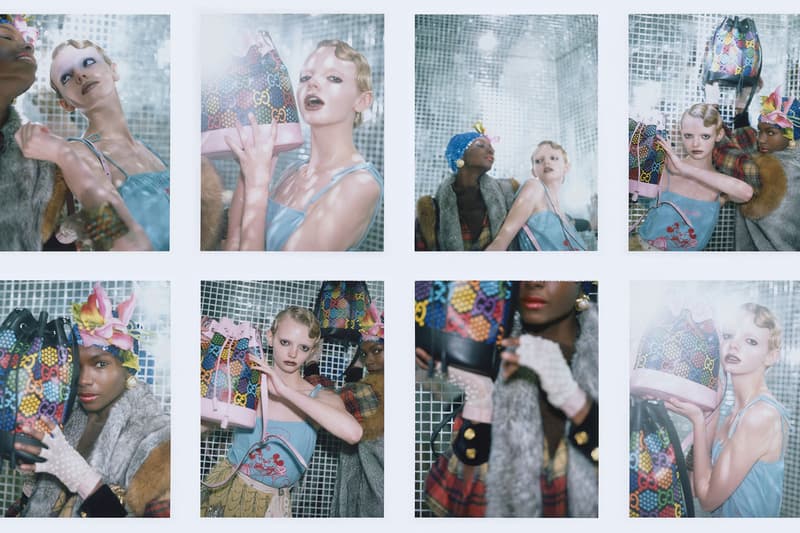 Gucci chicago nba all-star weekend pop-up location gg basketball psychedelic alessadro michele