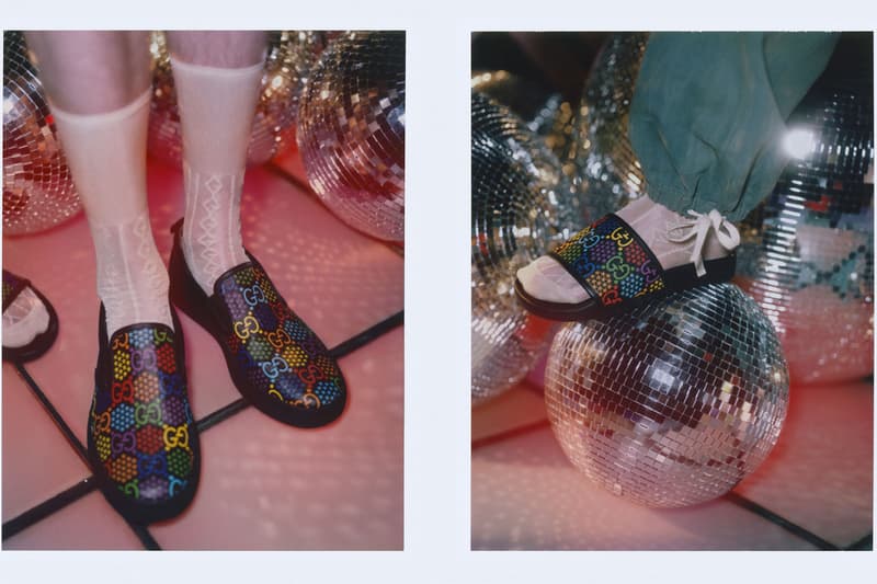 Gucci chicago nba all-star weekend pop-up location gg basketball psychedelic alessadro michele