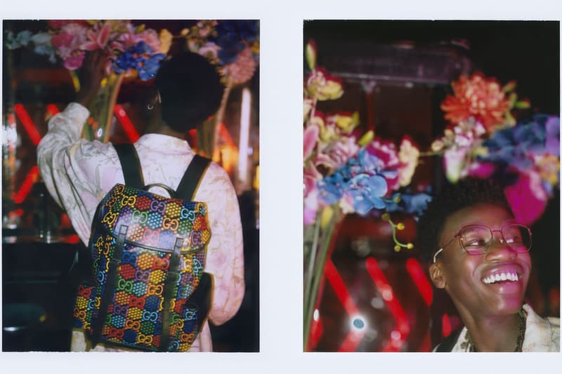 Gucci chicago nba all-star weekend pop-up location gg basketball psychedelic alessadro michele