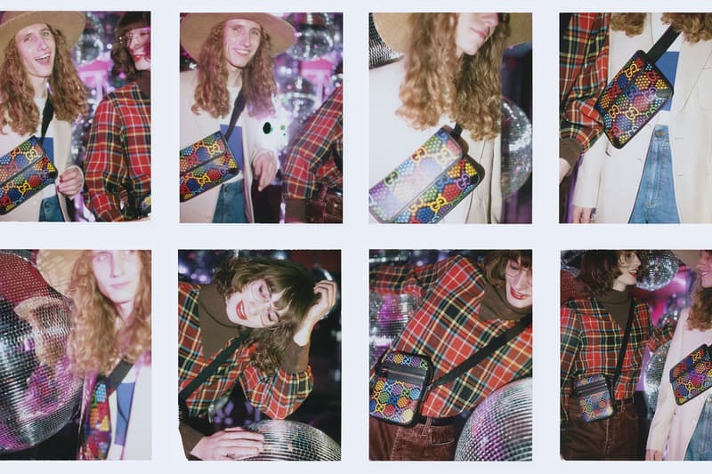 Gucci chicago nba all-star weekend pop-up location gg basketball psychedelic alessadro michele