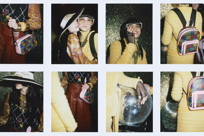 Gucci chicago nba all-star weekend pop-up location gg basketball psychedelic alessadro michele