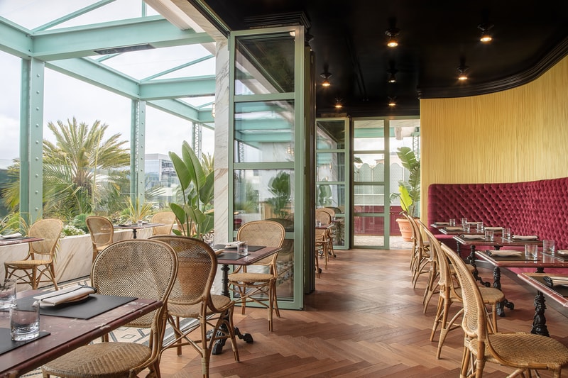 Gucci Osteria Restaurant Beverly Hills Los Angeles Interior Design