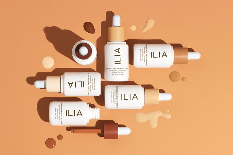 ilia beauty super serum skin tint spf 40 makeup skincare vegan