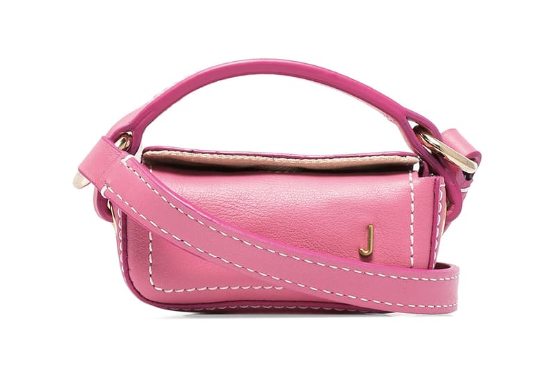 Shop Jacquemus&#39; Pink Le Nani Leather Mini Bag | HYPEBAE