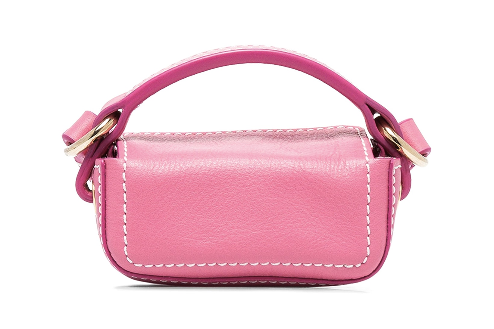 jacquemus pink le nani leather mini designer bag accessory 