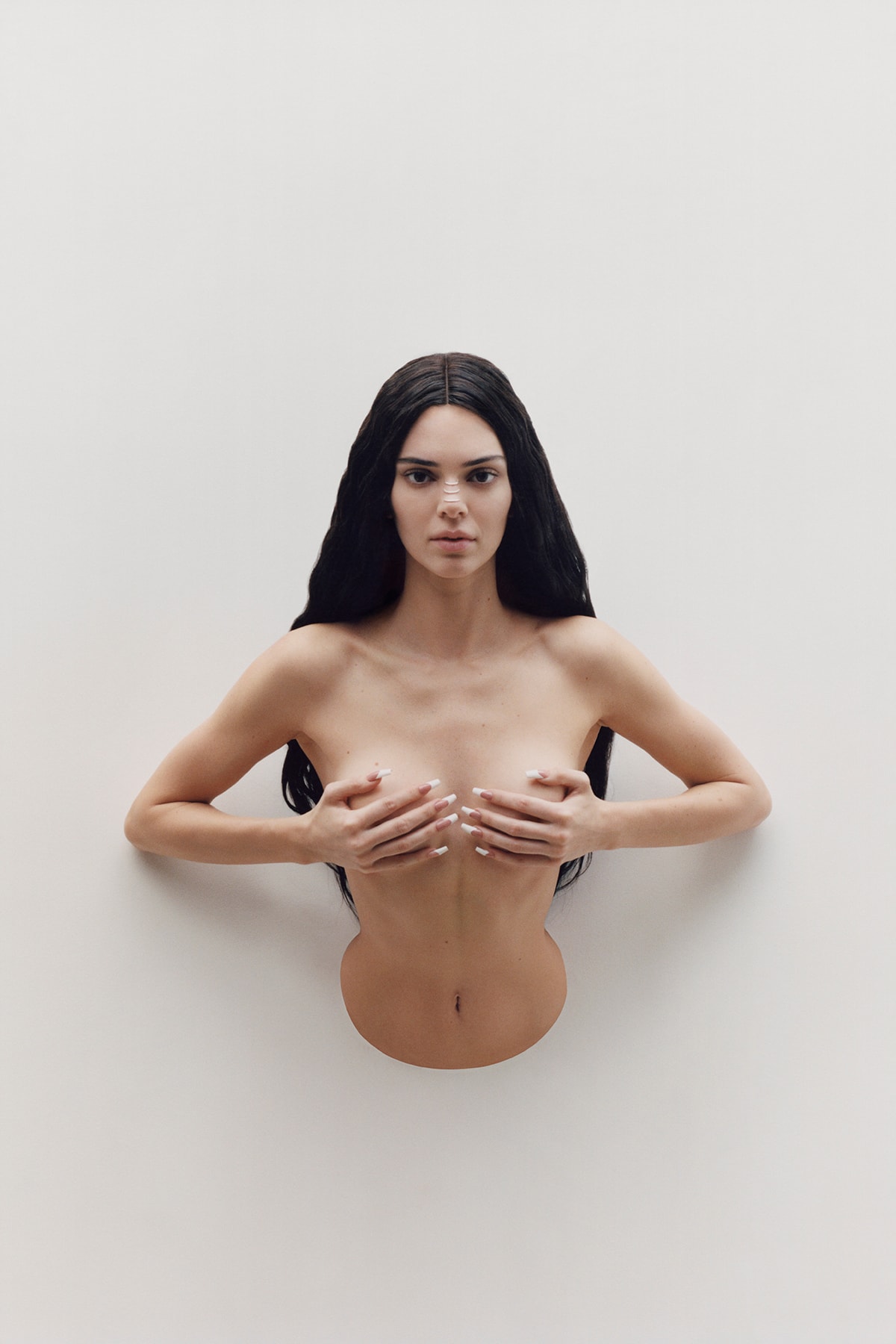 Kendall Jenner Maurizio Cattelan GARAGE Magazine Cover Editorial Artworks