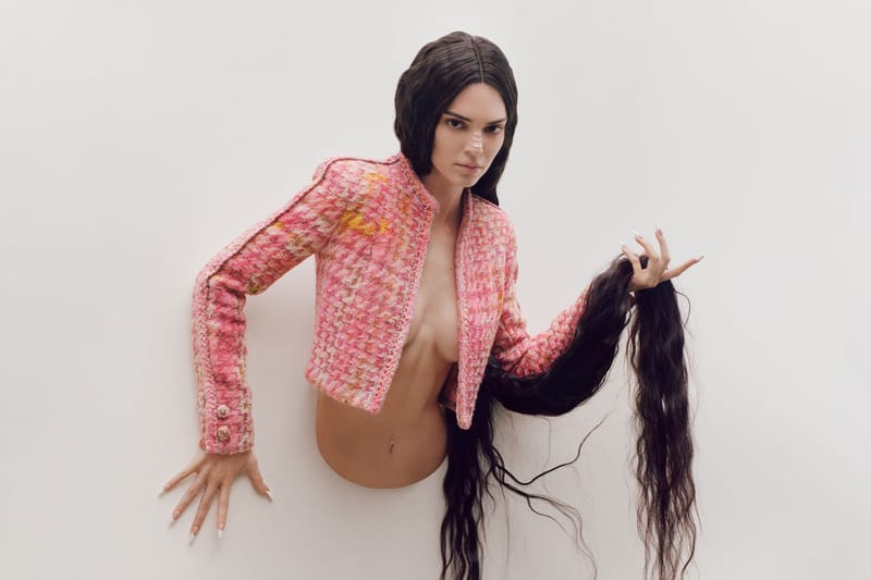 Kendall Jenner Transforms Into Maurizio Cattelan's Artwork For 'GARAGE Magazine'