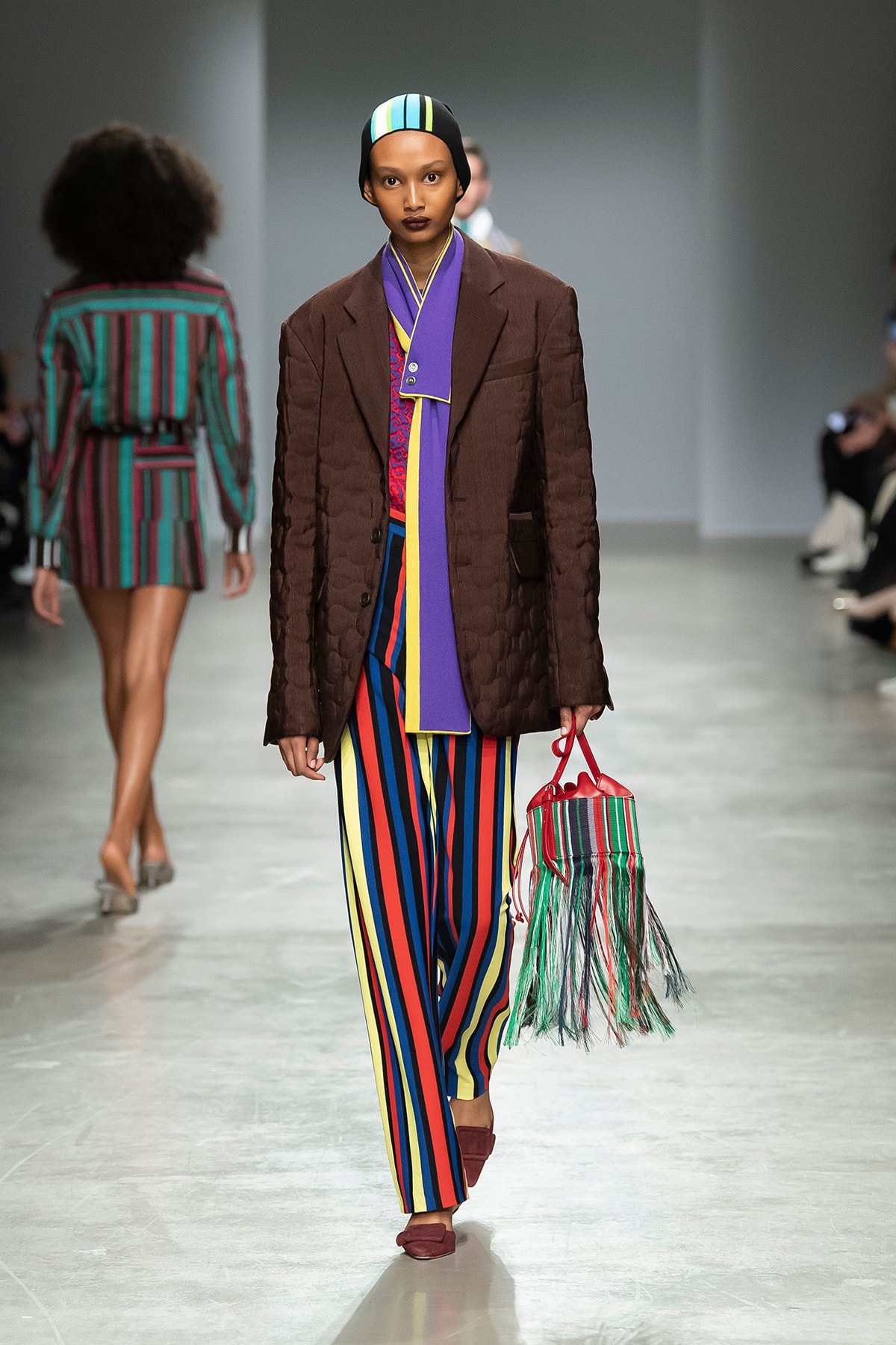 Kenneth Ize Fall/Winter 2020 Collection Runway Show Blazer Pants