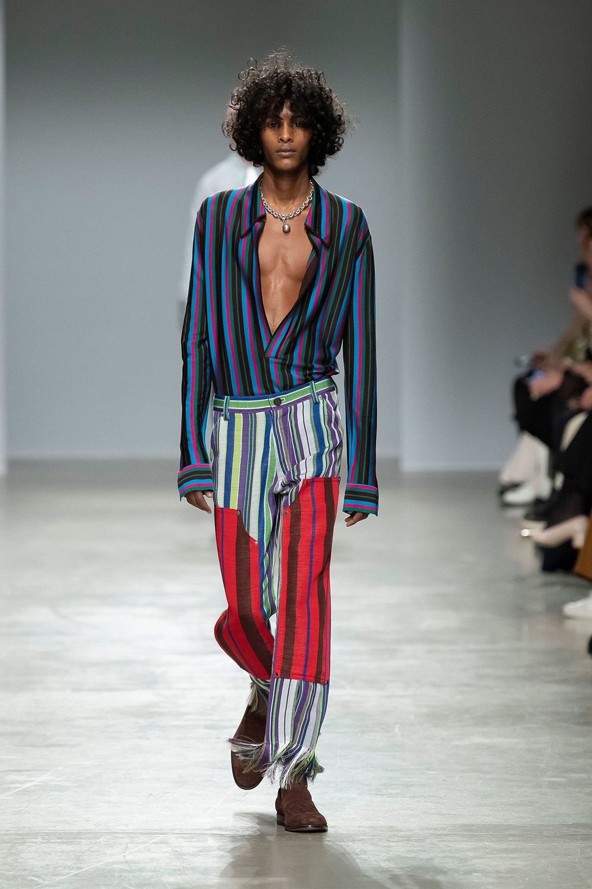 Kenneth Ize Fall/Winter 2020 Collection Runway Show Shirt Pants