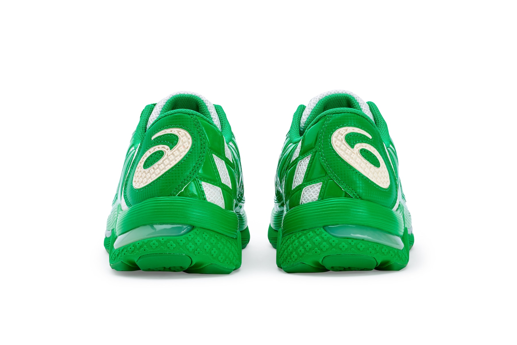 asics x Kiko Kostadinov Collaboration Campaign Green White Sneaker Release