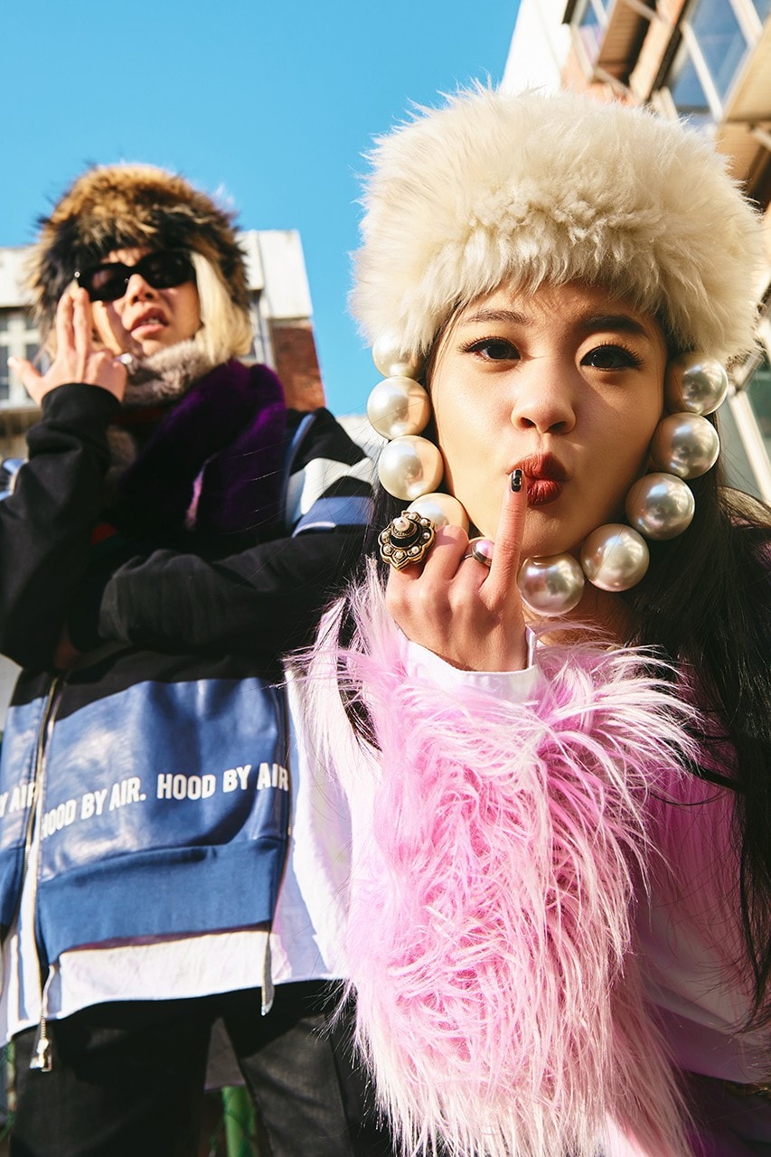 korean hip hop female artists musicians rappers lil cherry goldbuuda portrait 