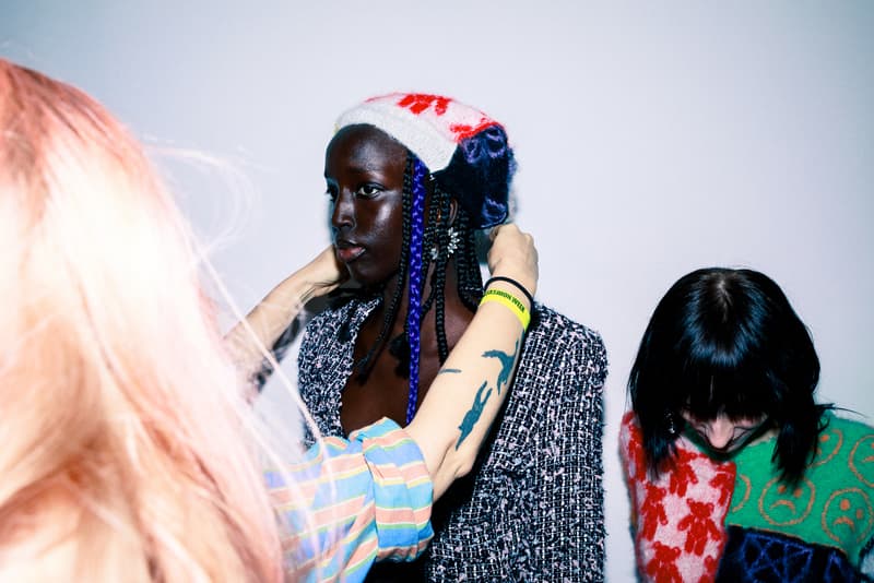 Ashley Williams Fall/Winter 2020 Backstage Collections Beauty Bleach London Hair Makeup London Fashion Week