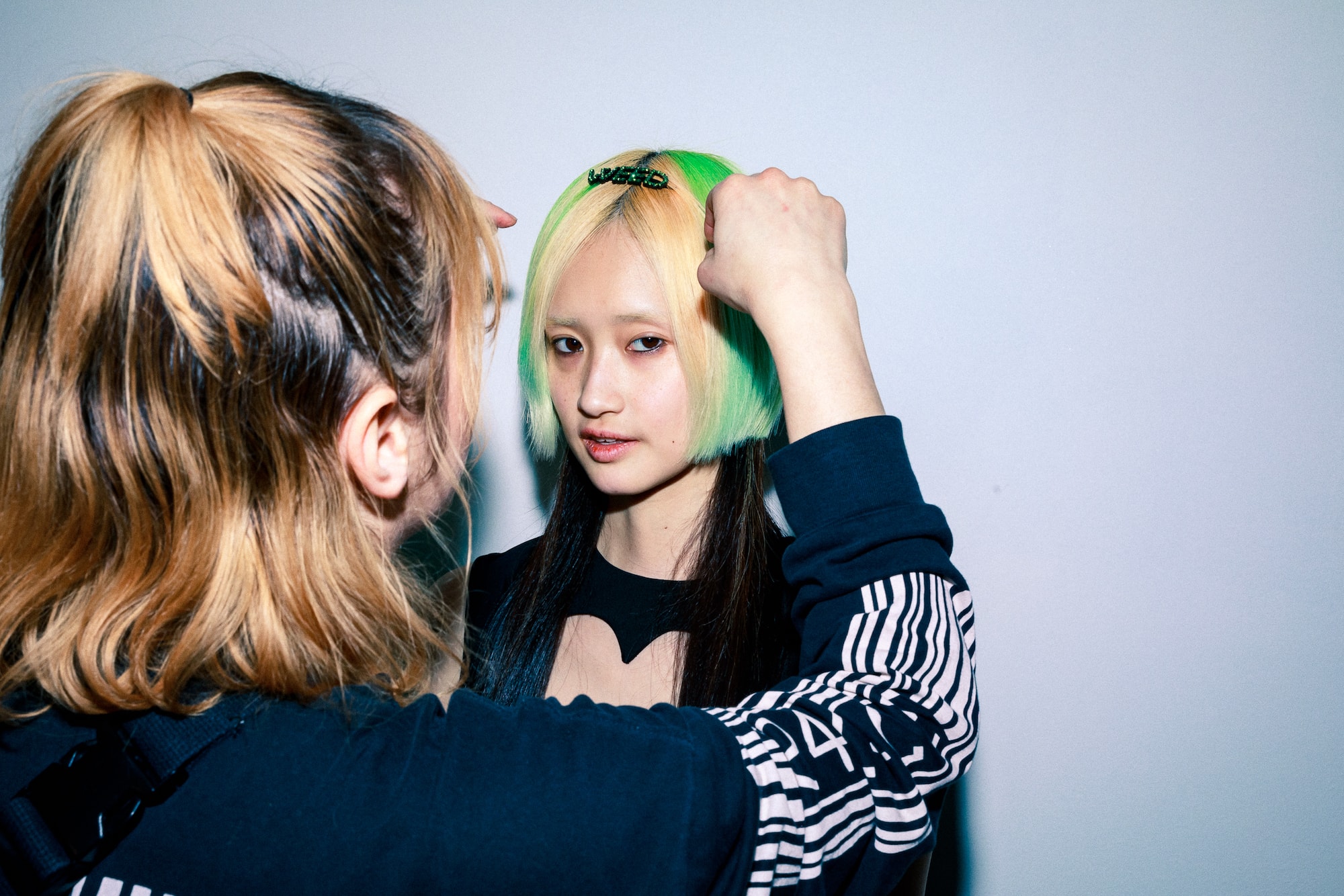Ashley Williams Fall/Winter 2020 Backstage Collections Beauty Bleach London Hair Makeup London Fashion Week