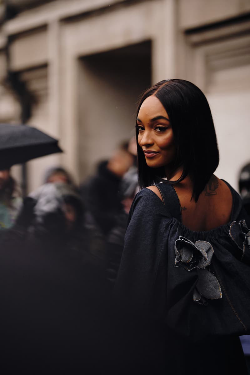 Jourdan Dunn Burberry Fall Winter 2020 London Fashion Week Show