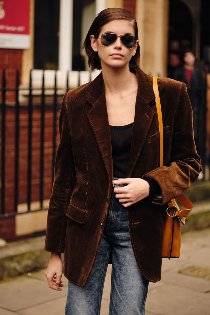 london fashion week fw20 celebrities kaia gerber