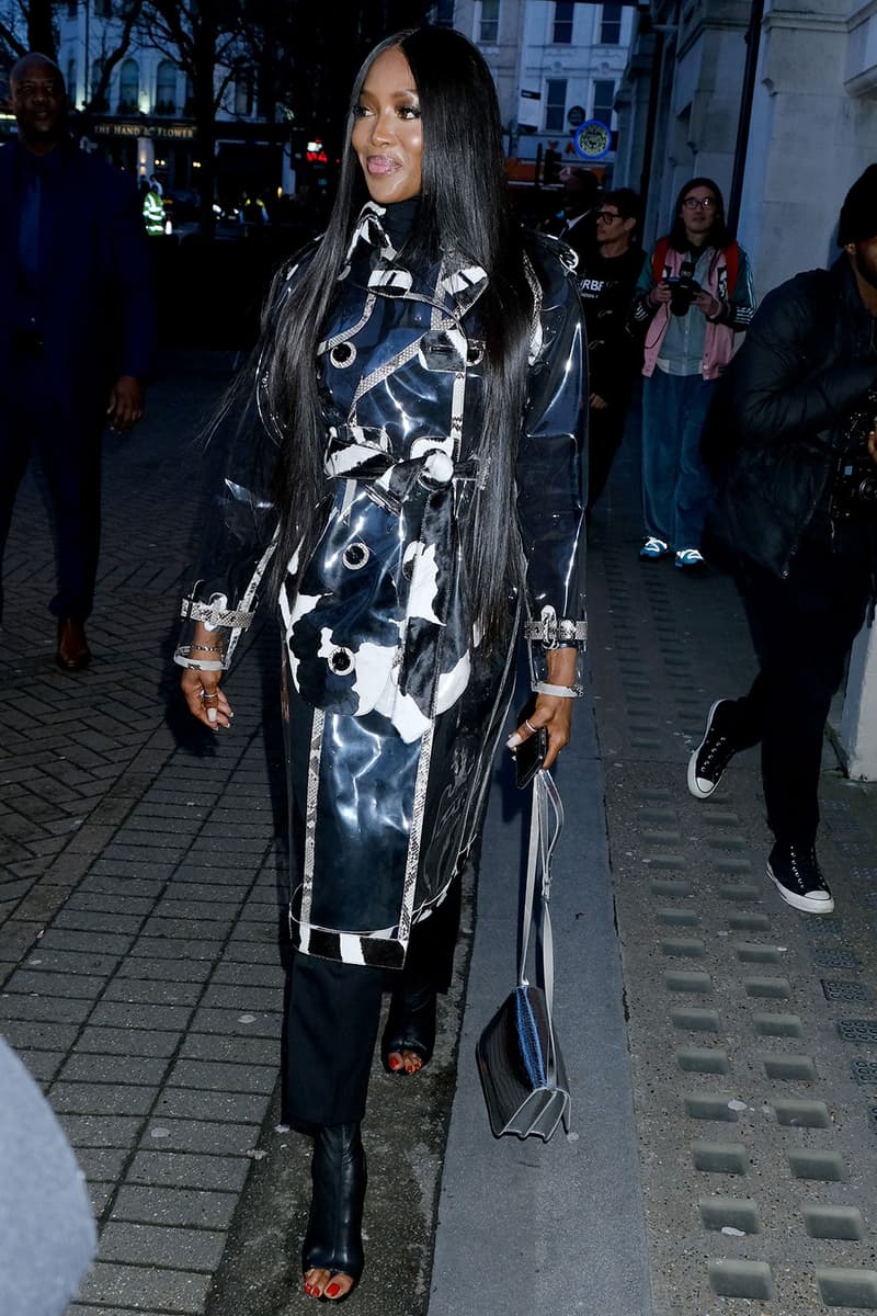 london fashion week fw20 celebrities naomi campbell