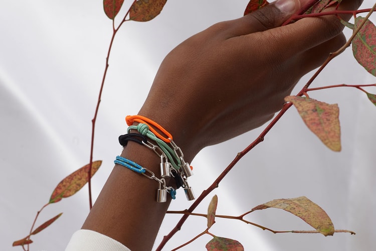 Louis Vuitton Continues Its UNICEF Partnership With Silver Lockit Bracelets by Virgil Abloh