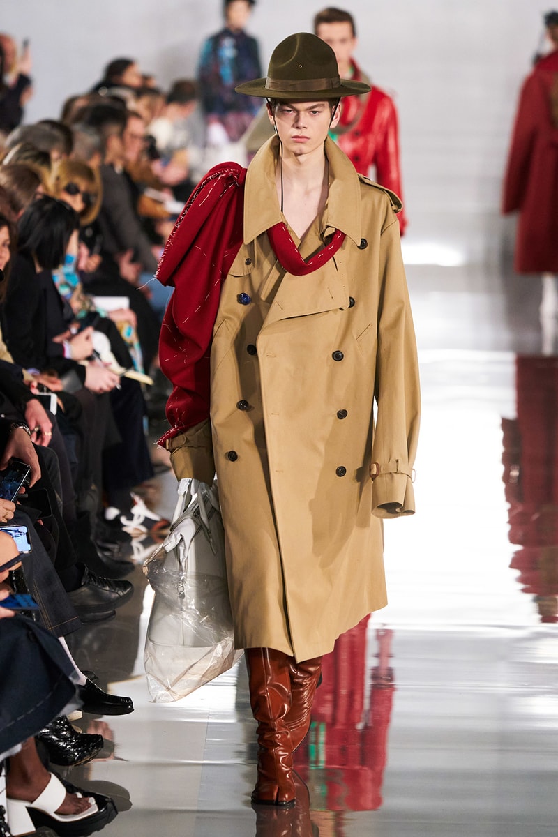 Maison Margiela Fall/Winter 2020 Collection Runway Show Trench Coat