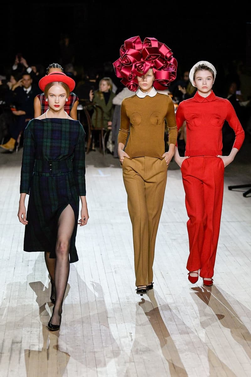marc jacobs new york fashion week nyfw fall winter collection kaia gerber miley cyrus