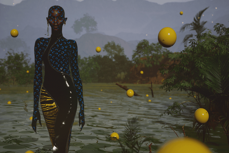 Marine Serre Spring Summer 2020 Campaign Marée Noire